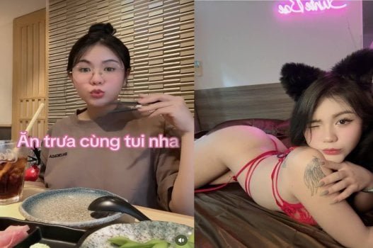 Cảnh nóng của Tiktoker quyến rũ thân hình gợi cảm