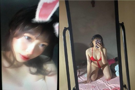 Clip sex cô gái trẻ thích đồ lót đen sexy quyến rũ