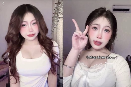 TikToker sexy Thỏ baby với vóc dáng hấp dẫn và làn da trắng mịn